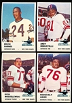 1961 Fleer Fb- 4 Diff NY Giants