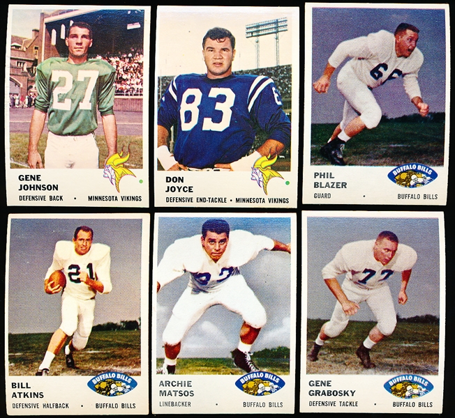 1961 Fleer Fb- 6 Diff