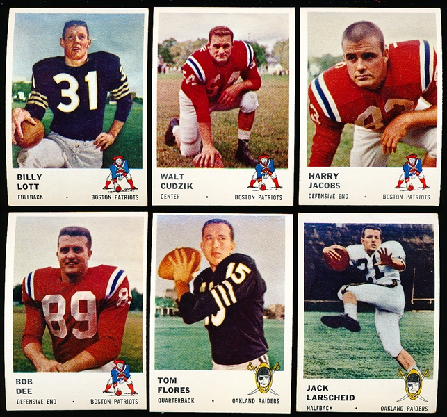 1961 Fleer Fb- 6 Diff