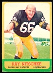 1963 Topps Fb- #96 Ray Nitschke RC, Packers