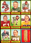 1963 Topps Fb-9 Diff Phil. Eagles