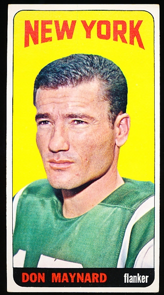 1965 Topps Football- #121 Don Maynard, Jets