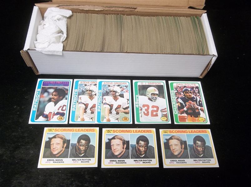 1978 Topps Football- 500 Asst