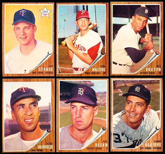 1962 Topps Bb- 25 Diff