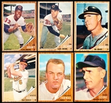 1962 Topps Bb- 25 Diff