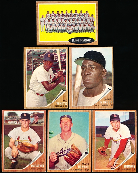 1962 Topps Bb- 20 Diff