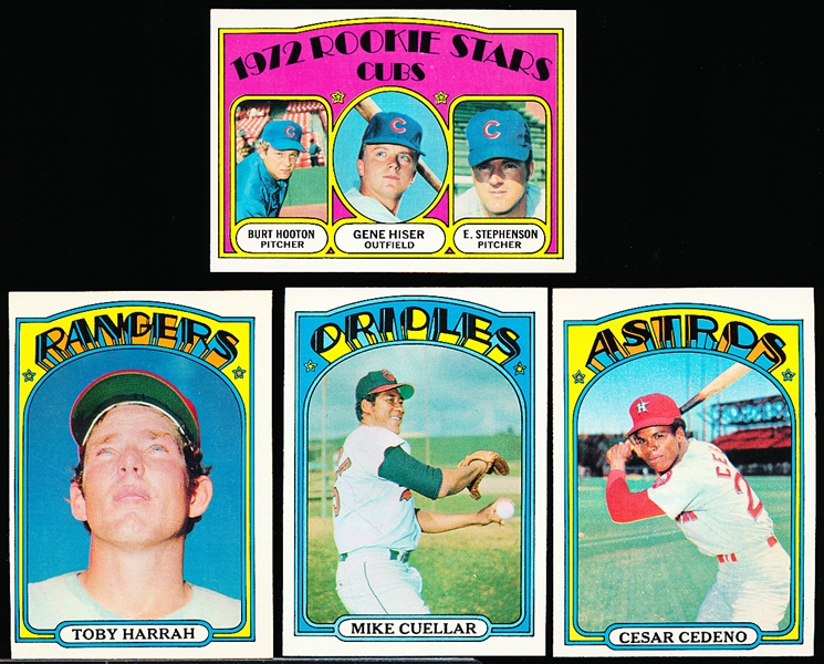 1972 Topps Bb- 25 Diff