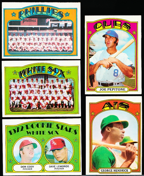 1972 Topps Bb- 25 Diff