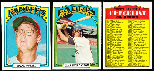 1972 Topps Bb- 27 Diff