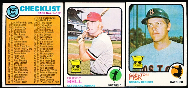 1973 Topps Bb- 90 Asst Stars/Minor Stars