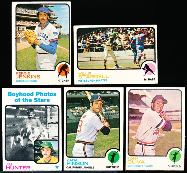 1973 Topps Bb- 80 Asst Stars/ Minor Stars/ Checklists