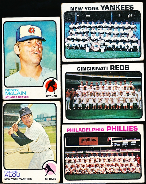 1973 Topps Bb- 90 Asst Hi#’s