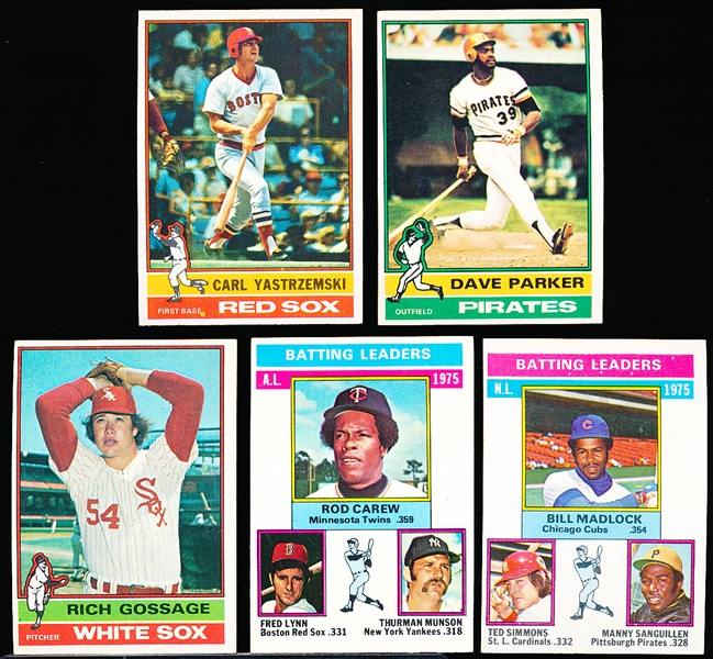 1976 Topps Bb- 90 Diff- # between #119 and #232