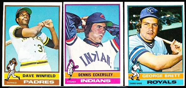 1976 Topps Bb- 3 Diff