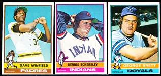 1976 Topps Bb- 3 Diff