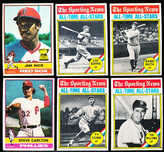 1976 Topps Bb- 90 Diff- # between #330 and #434