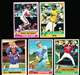 1976 Topps Bb- 90 Diff- # between #436 and #541