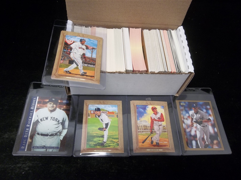 Baseball Star Card Lot- 350 Assorted- 1980’s thru 2000’s