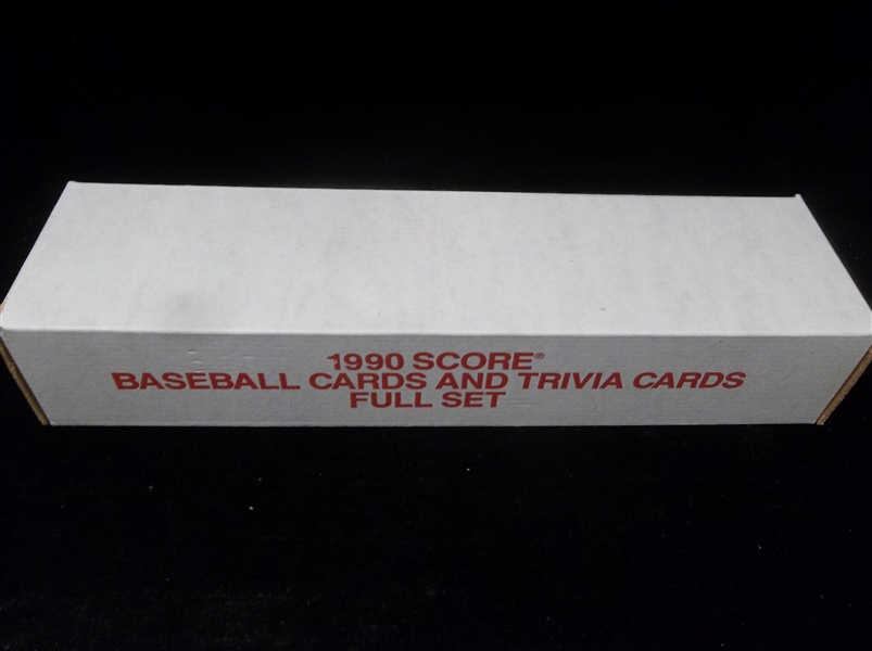 1990 Score Bsbl.- 1 Factory Set of 714 Cards