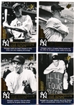 2009 Upper Deck SPx Bsbl. “Joe DiMaggio Career Highlights”- 4 Diff. Cards