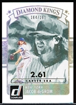 2016 Donruss Bsbl. “Career Stat Line” #18 Jacob deGrom- #164/261.