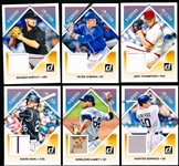 2018 Donruss Bsbl. “Diamond Collection Relic”- 6 Diff.