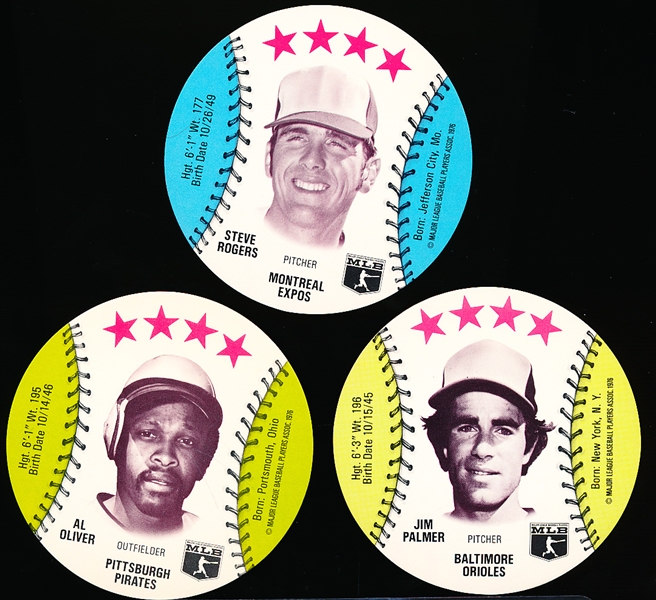 1976 MSA Isaly’s Baseball- 6 Diff Discs