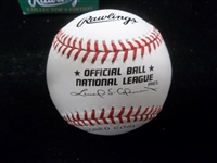 Autographed & Inscribed Pete Rose Official NL Baseball
