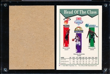 1991-92 Hoops Bskt. “Head of the Class” NNO Card- #5272/10,000