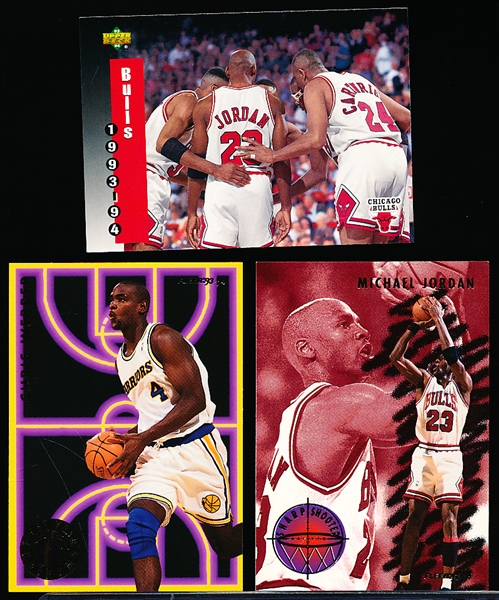 1993-94 Basketball- Two Diff. Insert Sets and One Unknown! 