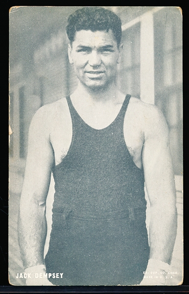 1920’s Exhibit Boxing- Coupon Redemption Back- Jack Dempsey