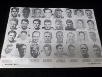 Auto’d. 9/23/’45 Fleet City Bluejackets vs. 2nd Air Force Superbombers Football Program- Signed on Cover by Bulldog Turner!