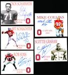 2006-’09 TK Legacy Ohio State Football- “Autographed Captain” Inserts- 5 Diff.