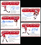 2009 TK Legacy Ohio State Football- “Autographed From the Archives” Inserts- 5 Diff.