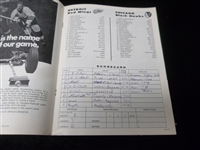 Dec. 31, 1970 Red Wings vs. Blackhawks Scorebook Signed by 12 Players Including Gordie Howe & Bobby Hull!