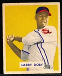 1949 Bowman Bb- #233 Larry Doby RC, Cleveland Indians