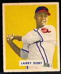 1949 Bowman Bb- #233 Larry Doby RC, Cleveland Indians