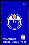 1973-74 Edmonton Oilers WHA Media Guide