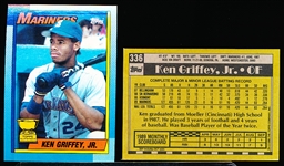 1990 Topps Baseball- #336 Ken Griffey Jr- 30 Cards