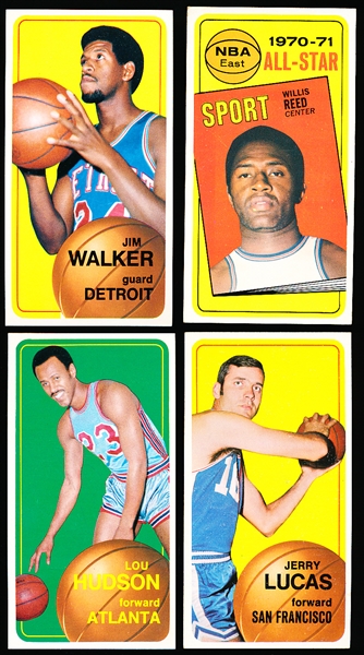 1970-71 Topps Bask- 4 Diff