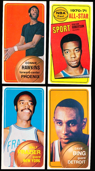 1970-71 Topps Bask- 4 Diff