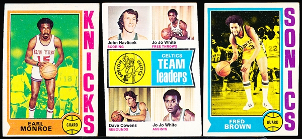 1974-75 Topps Bask- 40 Asst