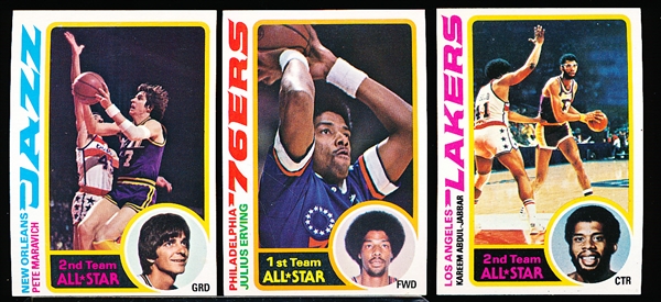 1978-79 Topps Bask- 18 Cards