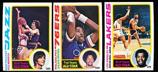 1978-79 Topps Bask- 18 Cards