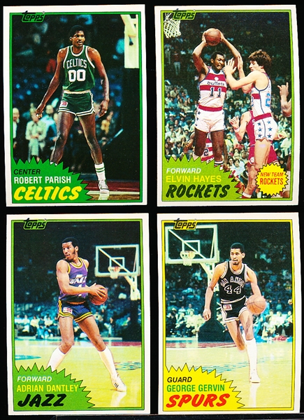 1981-82 Topps Bask- 90 Asst