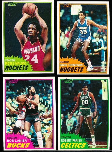 1981-82 Topps Bask- 90 Asst