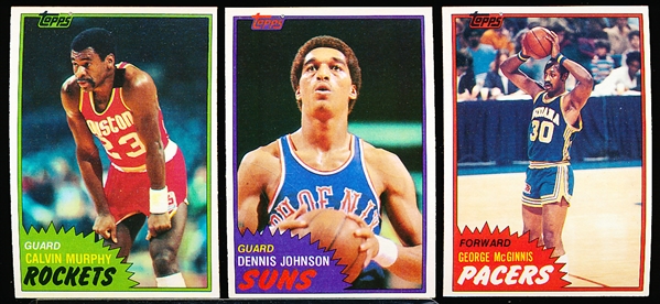 1981-82 Topps Bask- 90 Asst