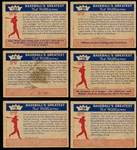 1959 Fleer Ted Williams Bb- 6 Diff