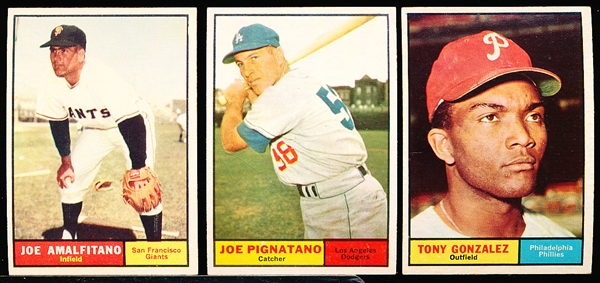 1961 Topps Bb- 20 Diff