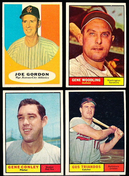 1961 Topps Bb- 20 Diff